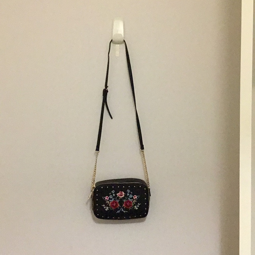 Aldo embroidered mini Crossbody bag